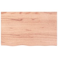 Vidaxl Table Top Light Brown 31.5X19.7X0.8 Treated Solid Wood Oak