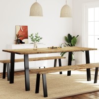 Vidaxl Dining Table 78.7X35.4X29.5 Solid Wood Acacia