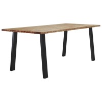 Vidaxl Dining Table 78.7X35.4X29.5 Solid Wood Acacia