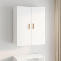 Vidaxl Hanging Wall Cabinet White 27.4X13.4X35.4