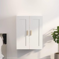 Vidaxl Wall Cabinet White 27.4X12.8X35.4 Engineered Wood