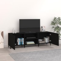 Vidaxl Tv Stand Black 59.1X11.8X19.7 Engineered Wood
