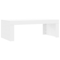 Vidaxl Coffee Table White 40.2X19.7X14.2 Engineered Wood