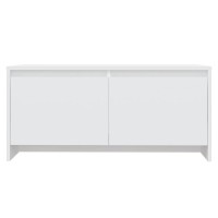 Vidaxl Coffee Table White 90X50X41.5 Cm Engineered Wood