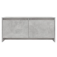 Vidaxl Coffee Table Concrete Grey 90X50X41.5 Cm Engineered Wood