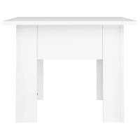 Vidaxl Coffee Table White 55X55X42 Cm Engineered Wood