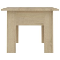 Vidaxl Coffee Table Sonoma Oak 55X55X42 Cm Engineered Wood