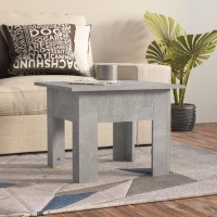 Vidaxl Coffee Table Concrete Grey 55X55X42 Cm Engineered Wood