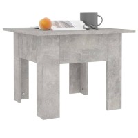 Vidaxl Coffee Table Concrete Grey 55X55X42 Cm Engineered Wood