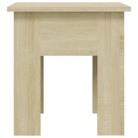 Vidaxl Coffee Table Sonoma Oak 40X40X42 Cm Engineered Wood