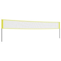 Vidaxl Volleyball Net Yellow And Black 324X96.1 Pe Fabric