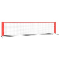 Vidaxl Tennis Net Black And Red 157.5X39.4X34.3 Polyester