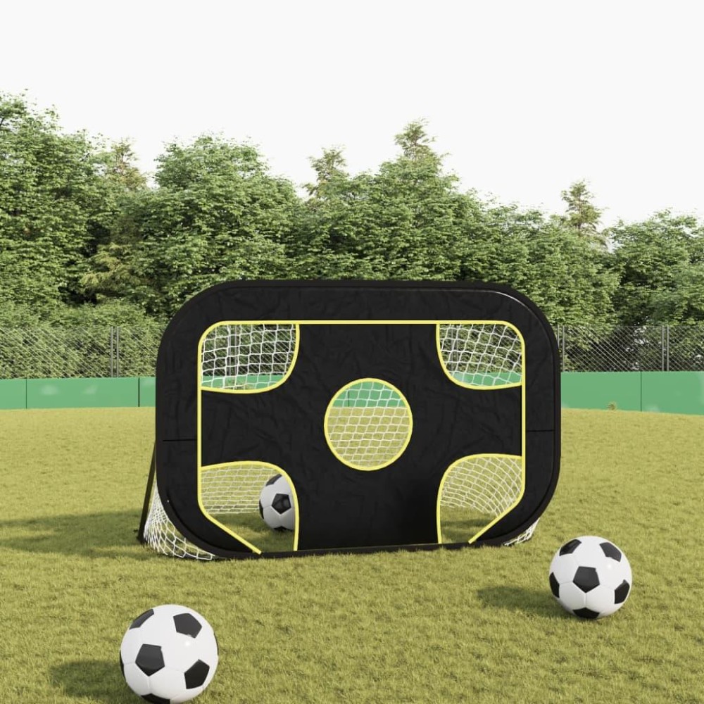 Vidaxl Football Goal Net With Target 47.2X31.5X31.5 Polyester