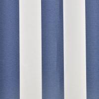 Awning Top Canvas Blue & White 9' 10