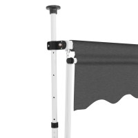 vidaXL Manual Retractable Awning 59