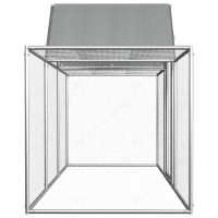 Vidaxl Chicken Coop 9.8'X3.3'X4.9' Galvanized Steel