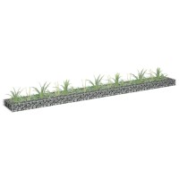 vidaXL Gabion Raised Bed Galvanized Steel 106.3