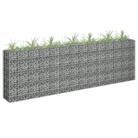 vidaXL Gabion Raised Bed Galvanized Steel 106.3