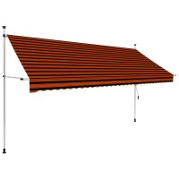 vidaXL Manual Retractable Awning 137.8