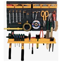 Vidaxl Tool Wall 25.4X15.2 26 Tool Holders Pp