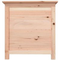 Vidaxl Patio Cushion Box 19.7X19.7X22 Solid Wood Fir