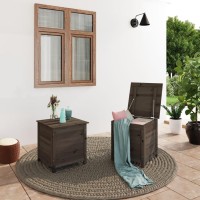 vidaXL Patio Cushion Box Anthracite 19.7