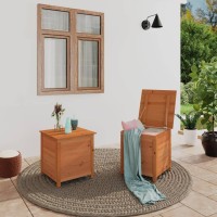 vidaXL Patio Cushion Box Brown 19.7