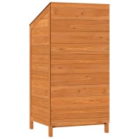 vidaXL Garden Shed Brown 21.7