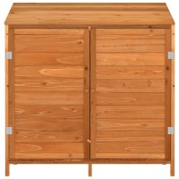 vidaXL Garden Shed Brown 40.2