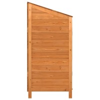 vidaXL Garden Shed Brown 40.2