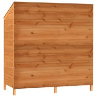 vidaXL Garden Shed Brown 40.2