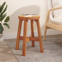 vidaXL Stool Brown 15