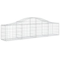 vidaXL Arched Gabion Basket 78.7