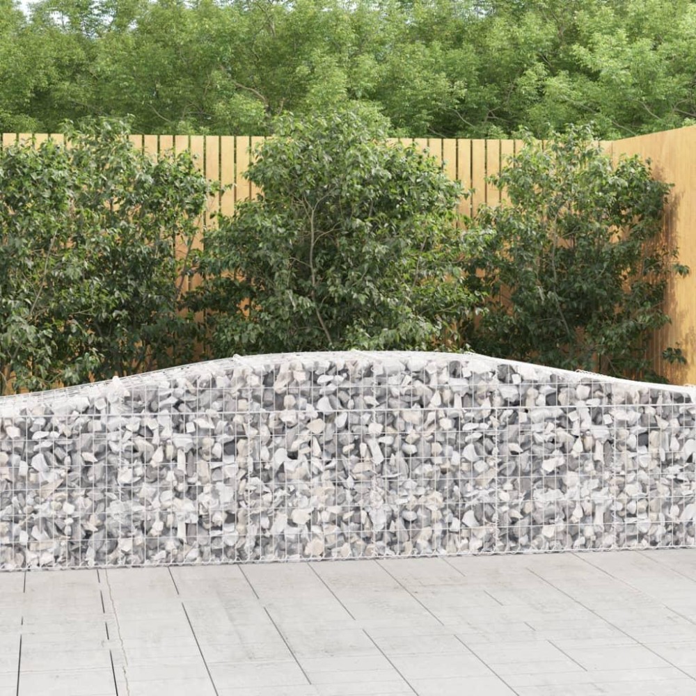 vidaXL Arched Gabion Basket 157.5