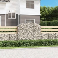 vidaXL Arched Gabion Basket 59.1