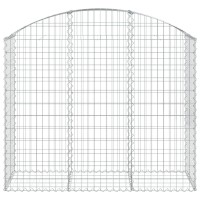 vidaXL Arched Gabion Basket 59.1