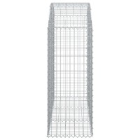 vidaXL Arched Gabion Basket 59.1