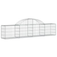 vidaXL Arched Gabion Basket 78.7