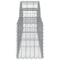 vidaXL Arched Gabion Basket 78.7