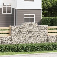 vidaXL Arched Gabion Basket 78.7