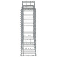 vidaXL Arched Gabion Basket 78.7