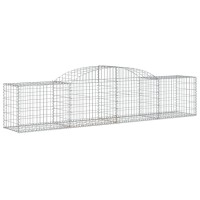 vidaXL Arched Gabion Basket 118.1