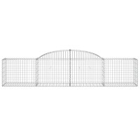 vidaXL Arched Gabion Basket 118.1