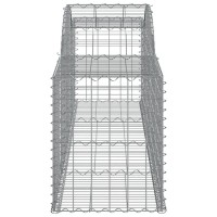 vidaXL Arched Gabion Basket 118.1