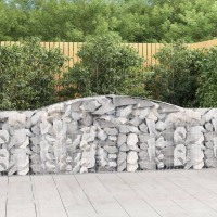 vidaXL Arched Gabion Basket 157.5