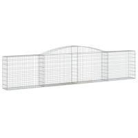 vidaXL Arched Gabion Basket 157.5