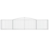 vidaXL Arched Gabion Basket 157.5