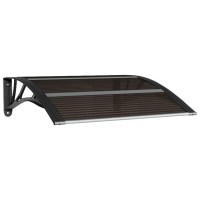 vidaXL Door Canopy Black 31.5