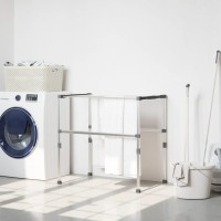 Vidaxl Laundry Dryer 32.7X(19.7-21.7)X(15.7-33.5) Aluminum