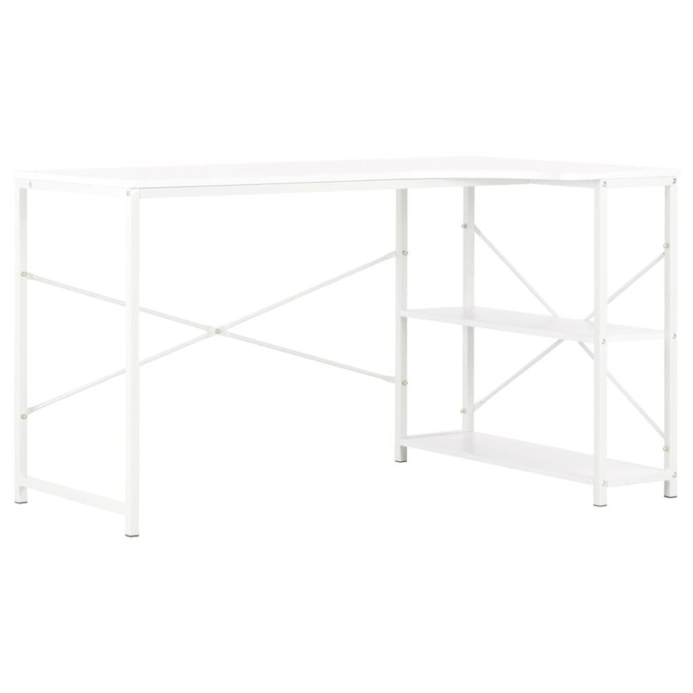 vidaXL Computer Desk White 47.2